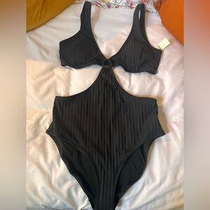 Aerie Black Bathing Suit
